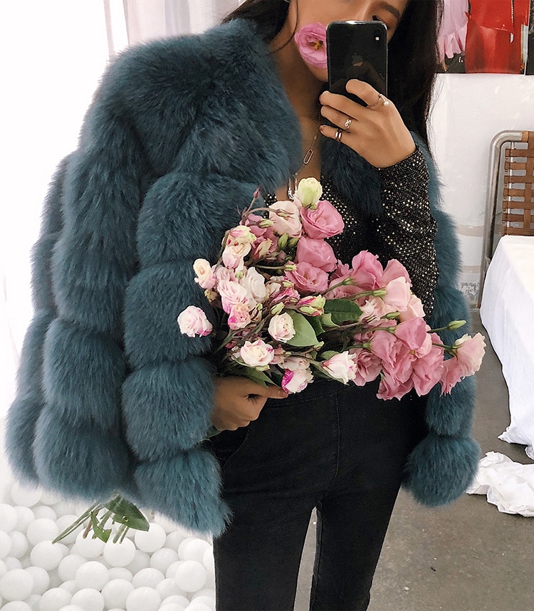 Fox Fur Coat 278b-8