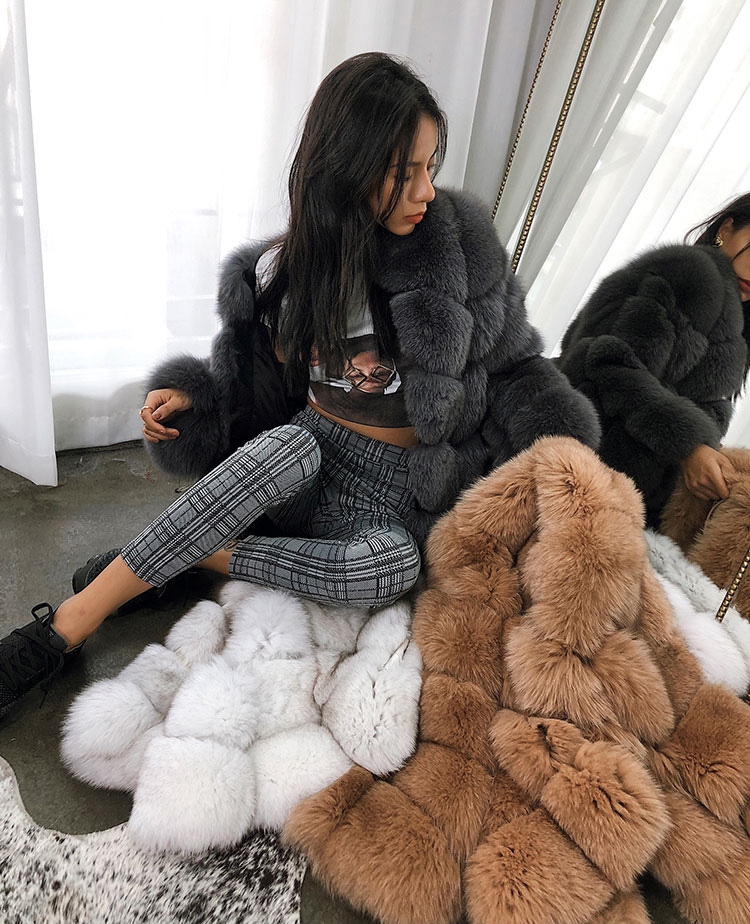 Fox Fur Coat 278b-3
