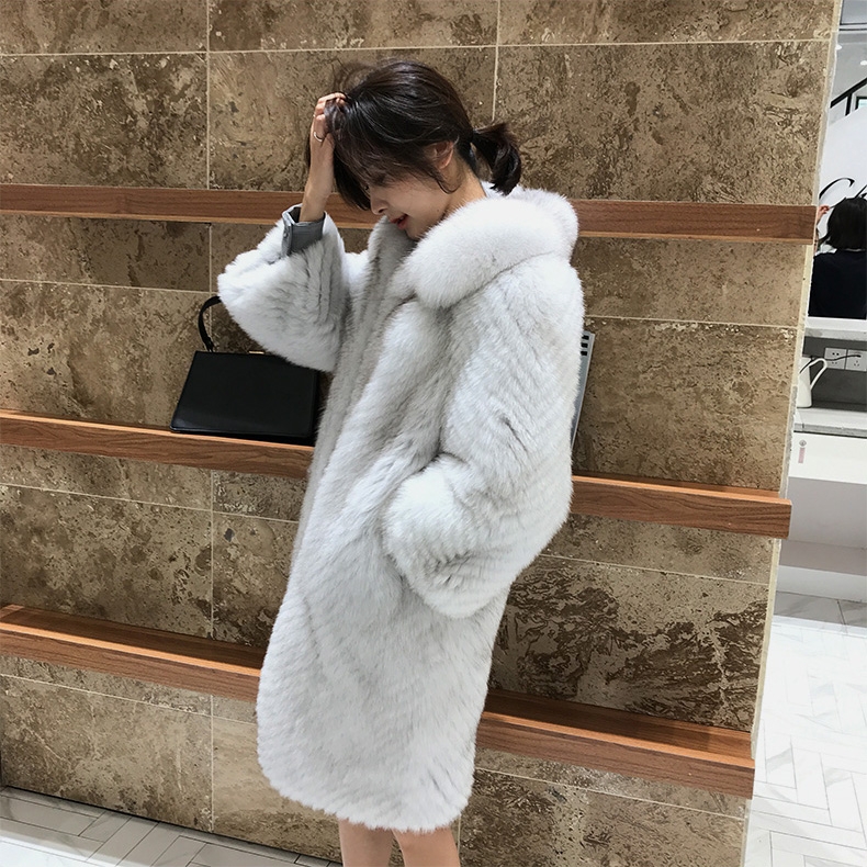 Fox Fur Long Coat 325-5