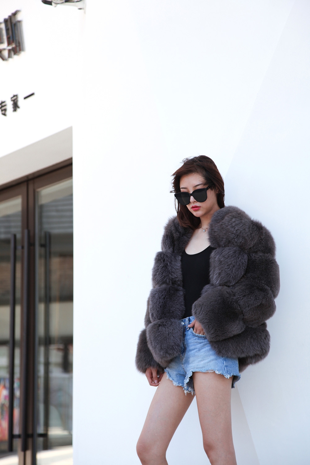 Fox Fur Coat 883b Details 2