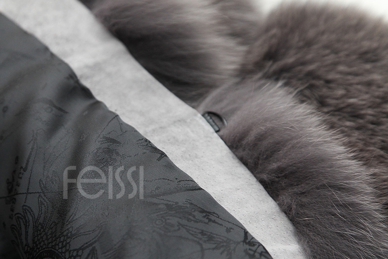 Fox Fur Coat 883b Details 24