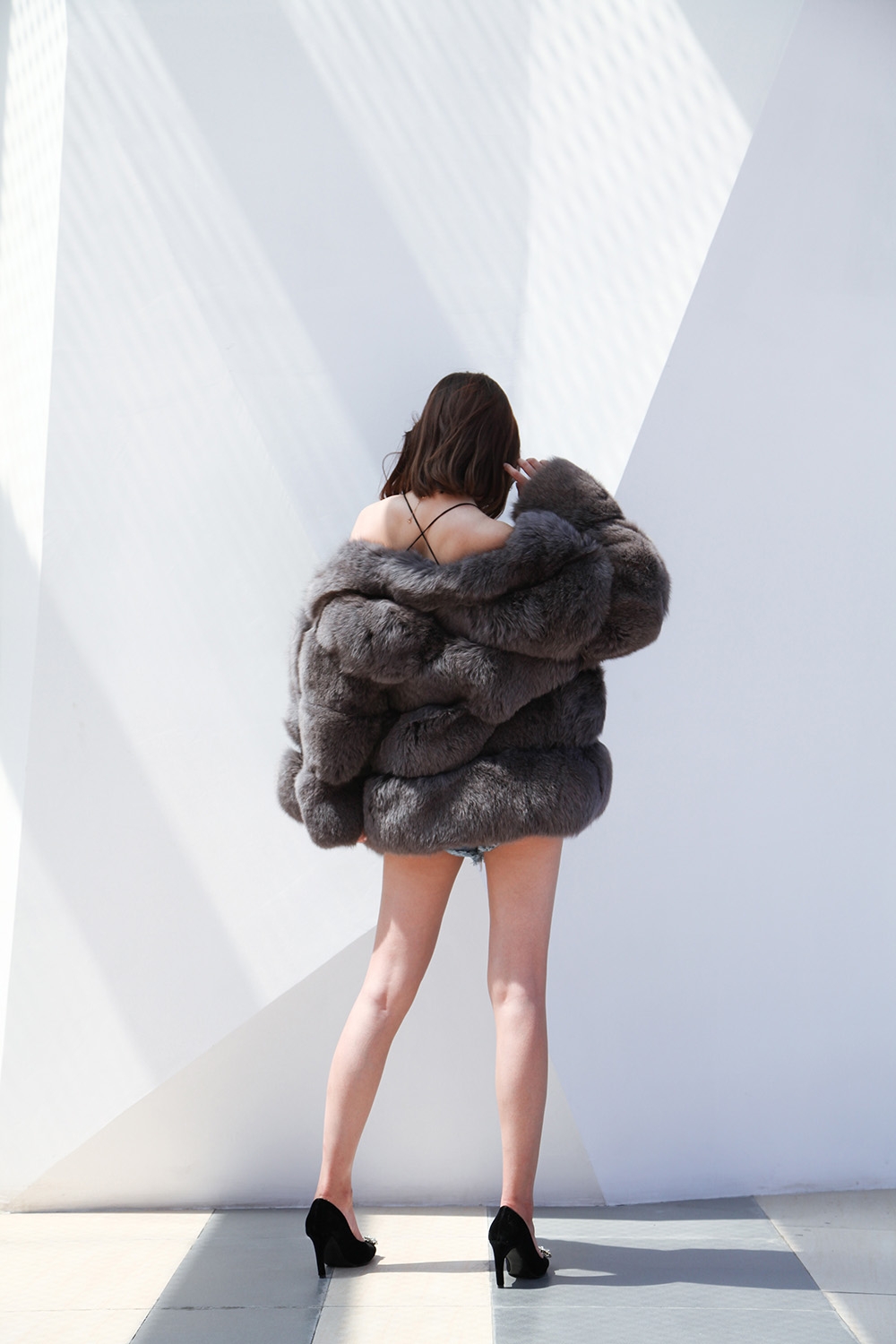 Fox Fur Coat 883b Details 4