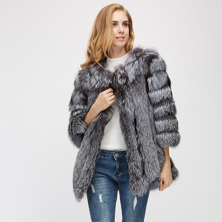 Fox Fur Coat 967 Details 9