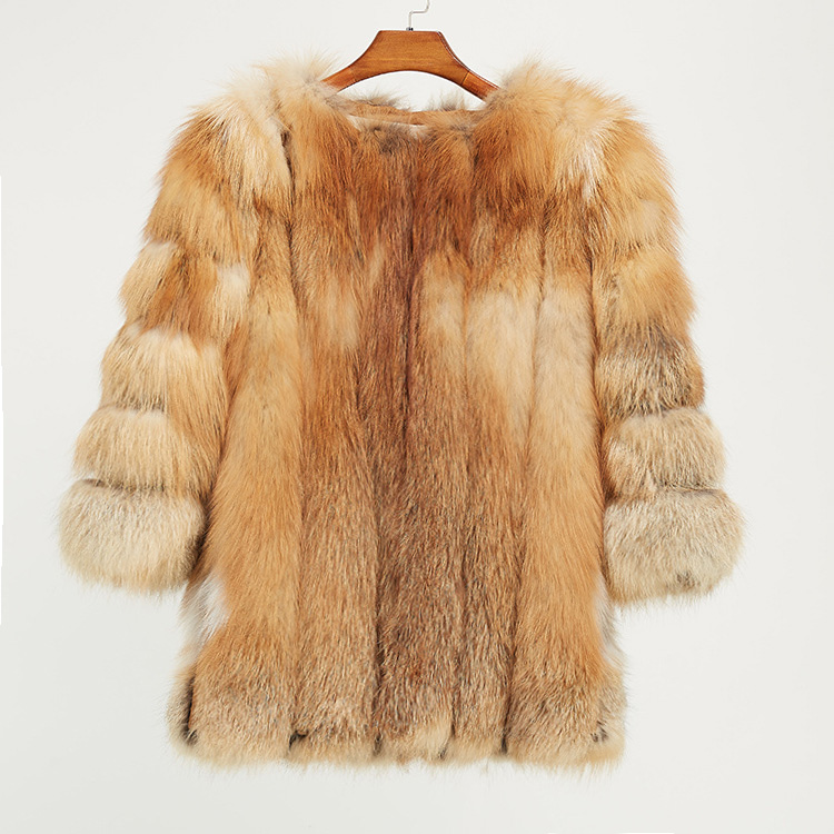 Fox Fur Coat 967 Details 16