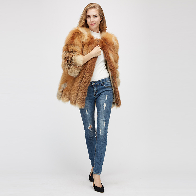 Fox Fur Coat 967 Details 1