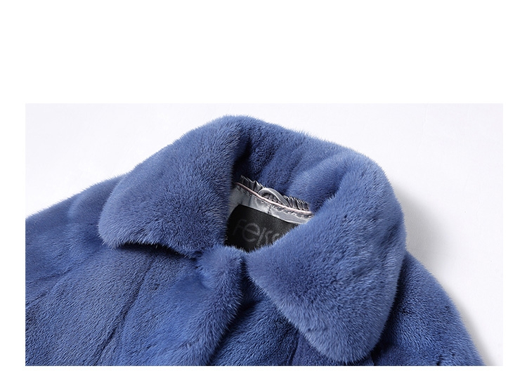 Mink Fur Long Coat 0030-1