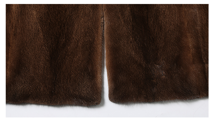 Full Length Royal Mink Fur Coat 010 Details 6
