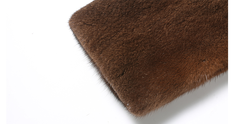 Full Length Royal Mink Fur Coat 010 Details 5