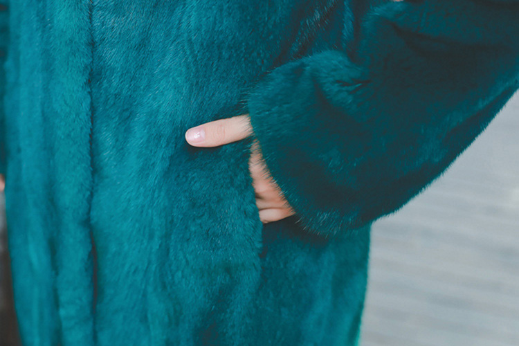 Mink Fur Coat 740 Details 2