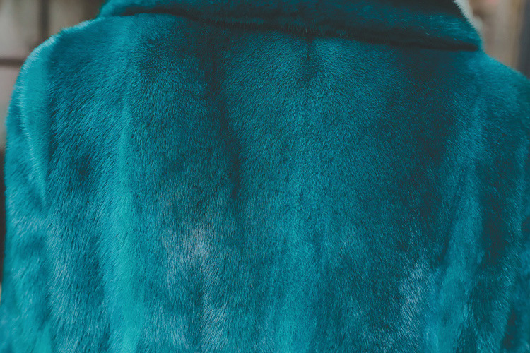 Mink Fur Coat 740 Details 4