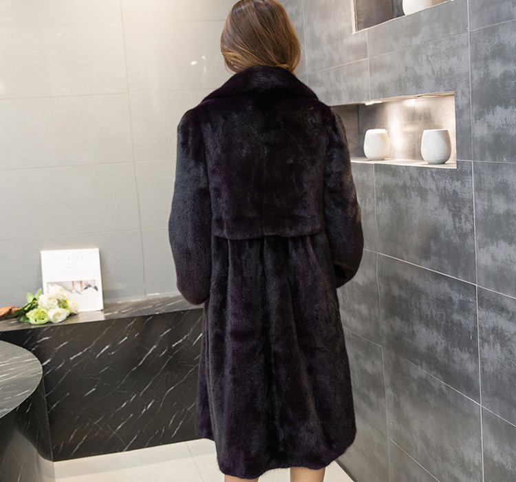 Mink Fur Coat 743 Details 5