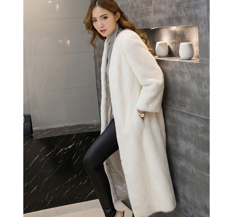 Mink Fur Coat 752 Details 5