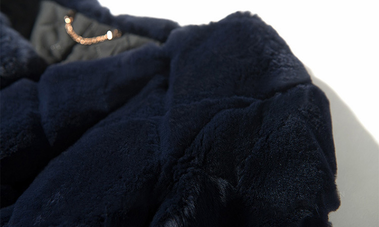 Rex Rabbit Fur Jacket 707 Detail 2