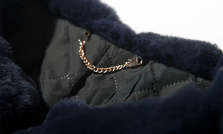 Rex Rabbit Fur Jacket 707 Detail 1
