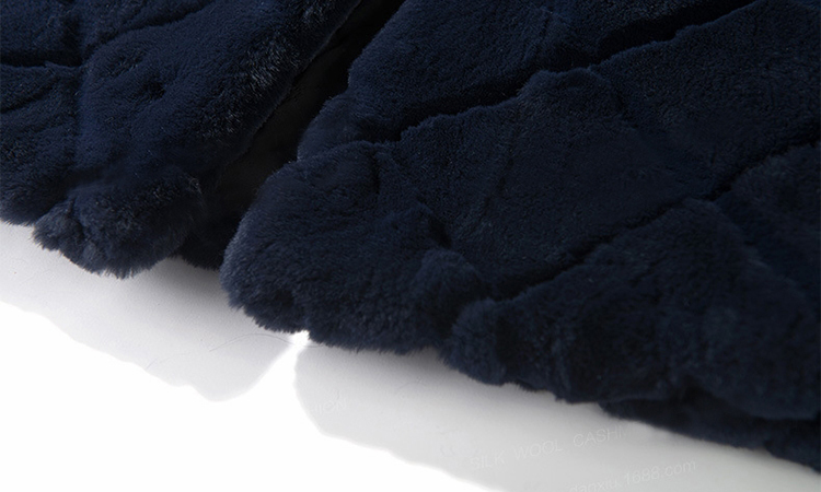 Rex Rabbit Fur Jacket 707 Detail 4