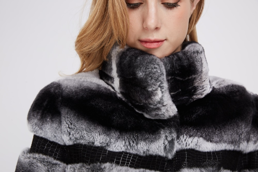Rex Rabbit Fur Coat 220 Details 1