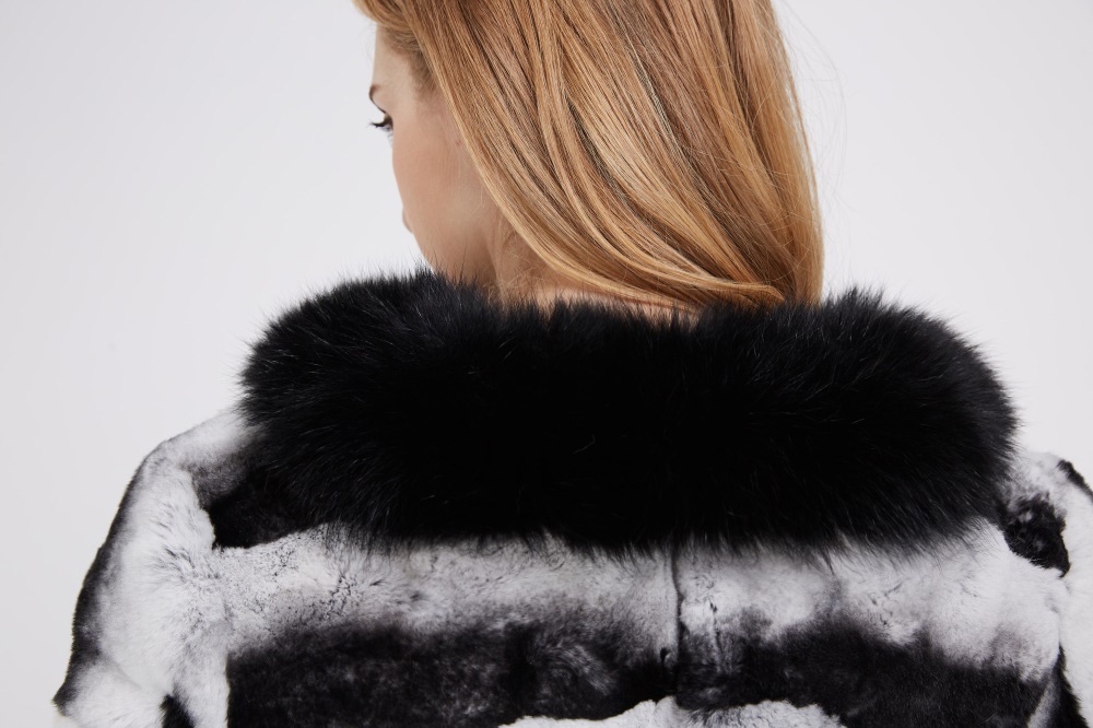 Rex Rabbit Fur Coat 228 Details 2