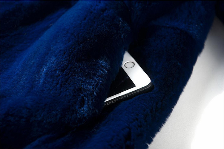 Rex Rabbit Fur Coat 715 Details 4