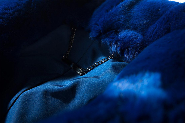 Rex Rabbit Fur Coat 715 Details 3