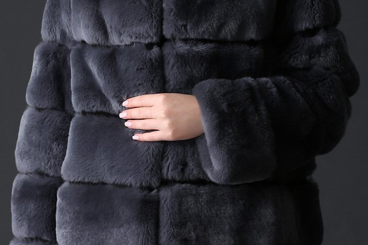 Rex Rabbit Fur Coat 773 Deatails 2