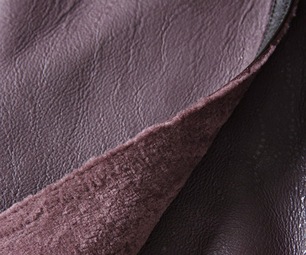 Welted Shearling Sheepskin Coat 747 Details 11