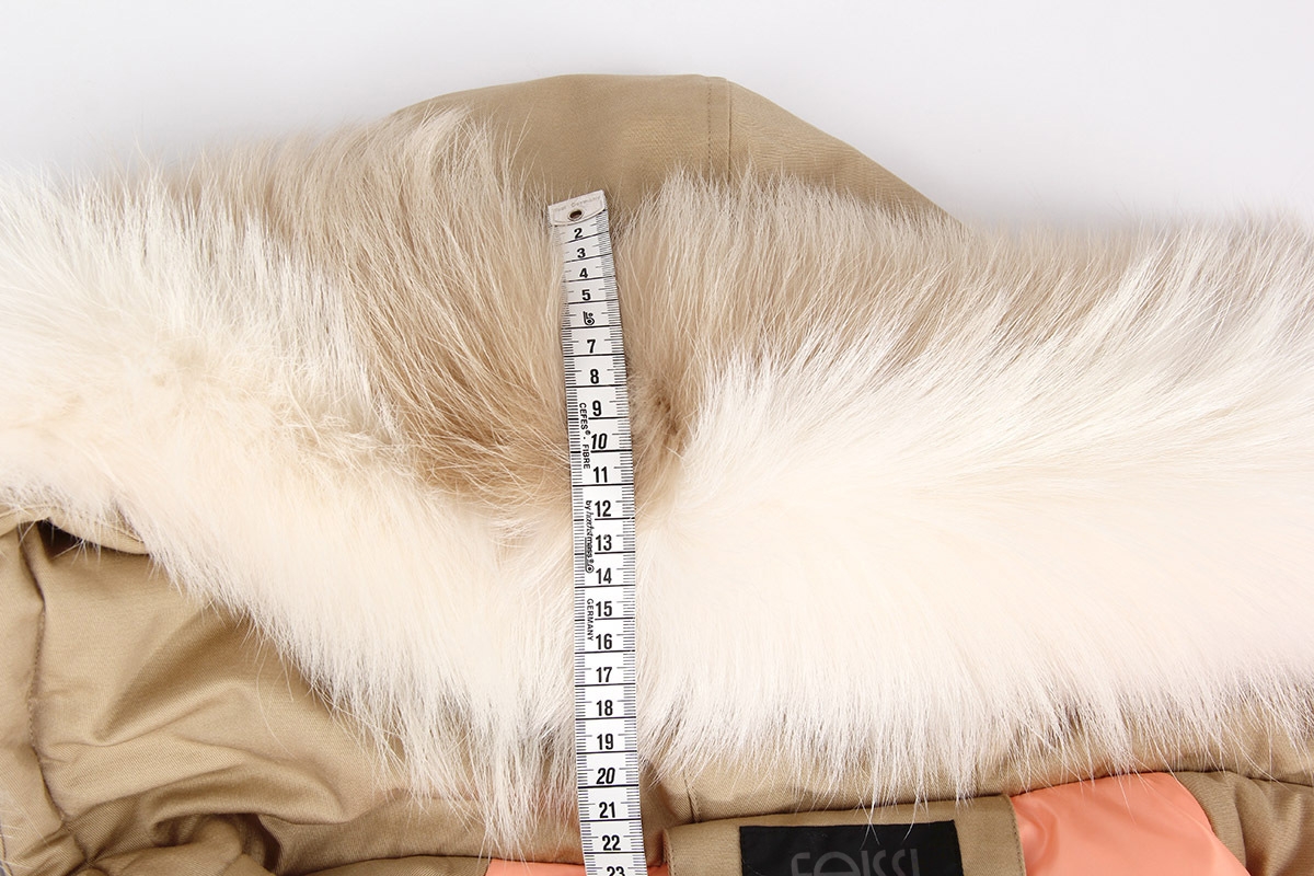 Raccoon Fur Trimmed Hooded Down-filled Winter Coat 0015b-9