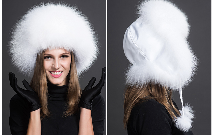 Fox Fur Trapper Hat 859 1 Details 1