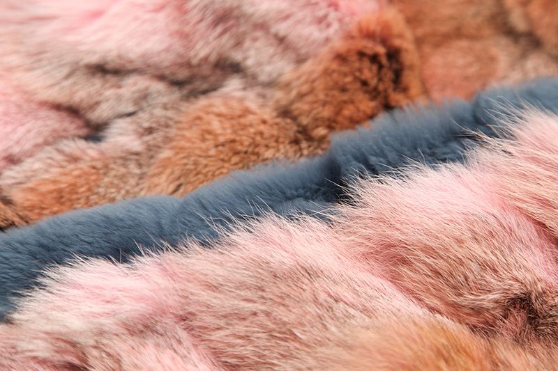 Fox Fur Bomber Jacket 0093-14