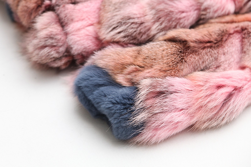 Fox Fur Bomber Jacket 0093-18