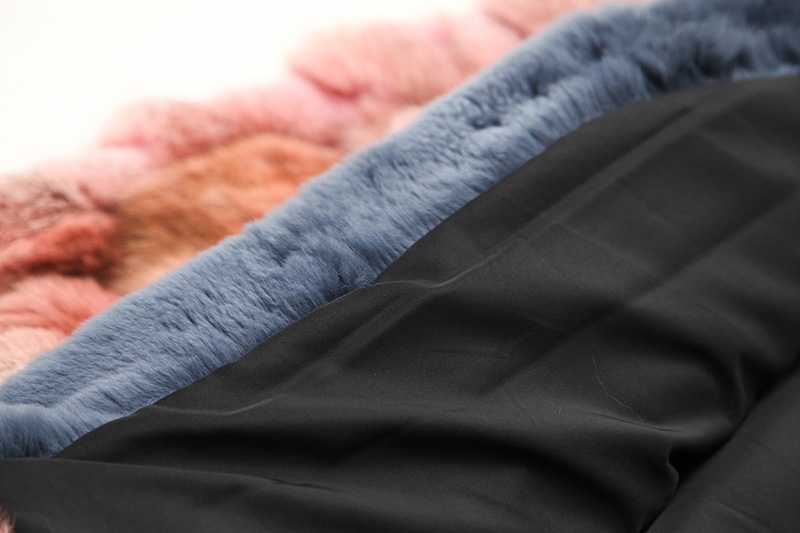 Fox Fur Bomber Jacket 0093-16