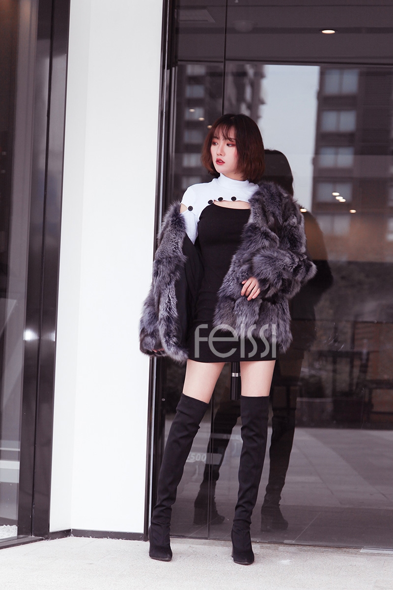 Fox Fur Jacket 0095-7