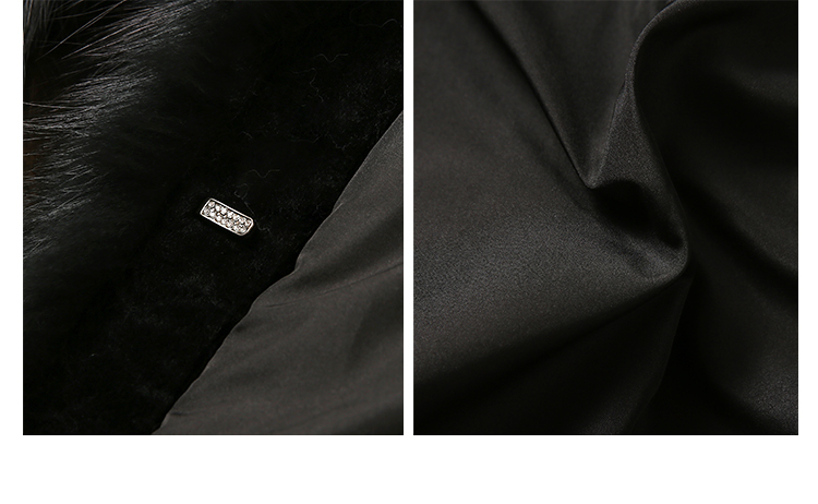 Multicolored Fox Fur Jacket 002 Details 6