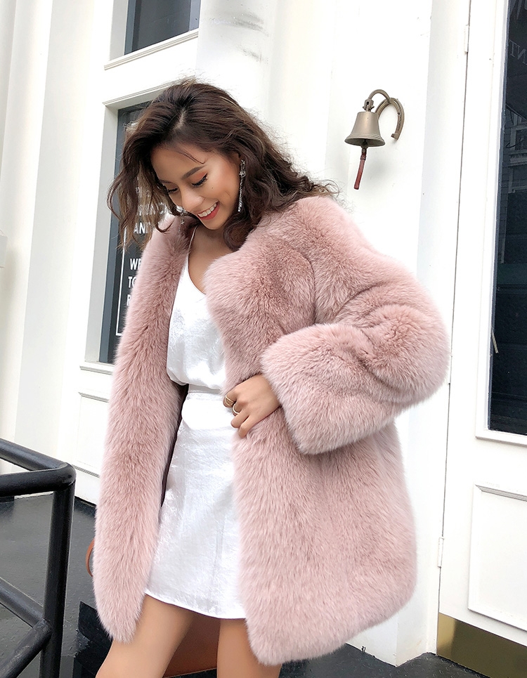 Fox Fur Jacket 268 Details 10