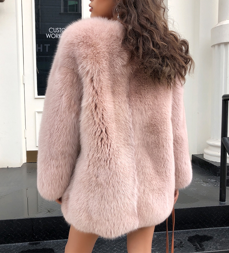 Fox Fur Jacket 268 Details 4