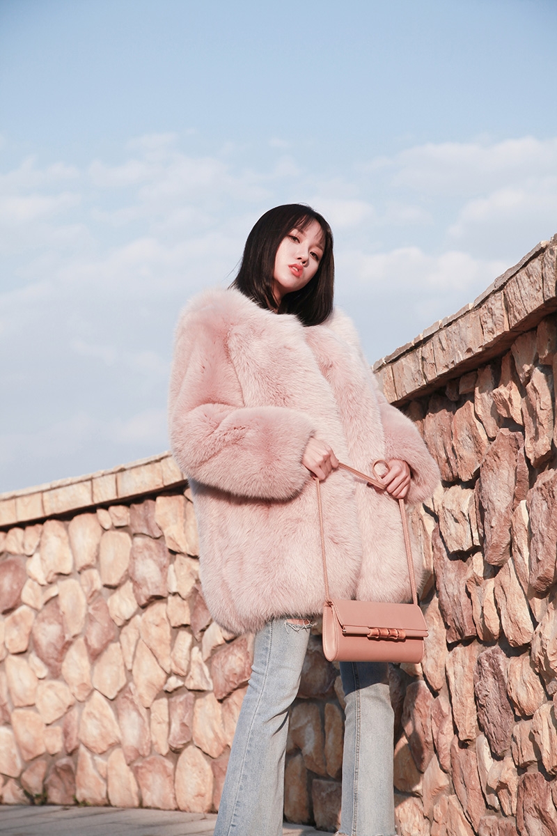 Fox Fur Jacket 268 Details 16