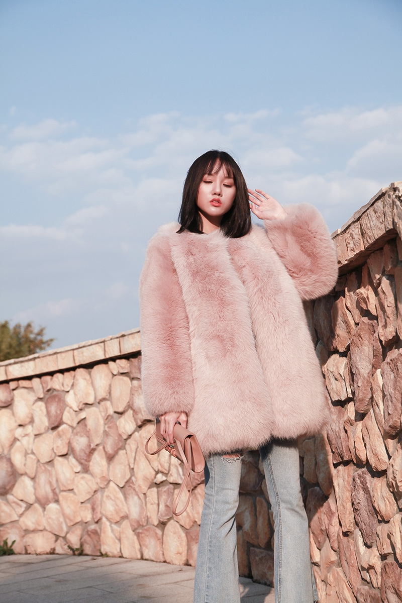 Fox Fur Jacket 268 Details 15