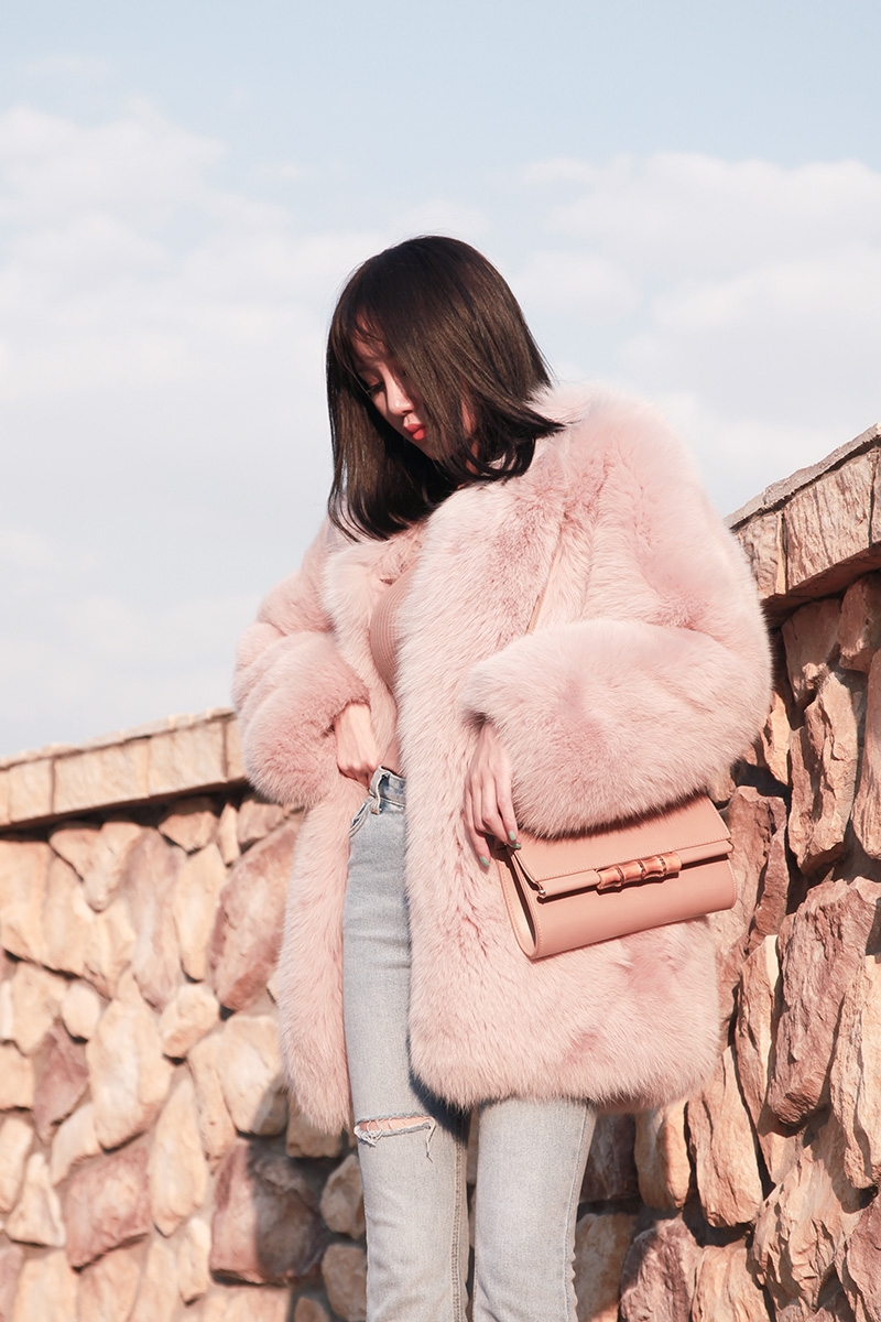 Fox Fur Jacket 268 Details 20