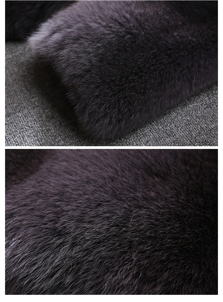 Fox Fur Jacket 268c-6