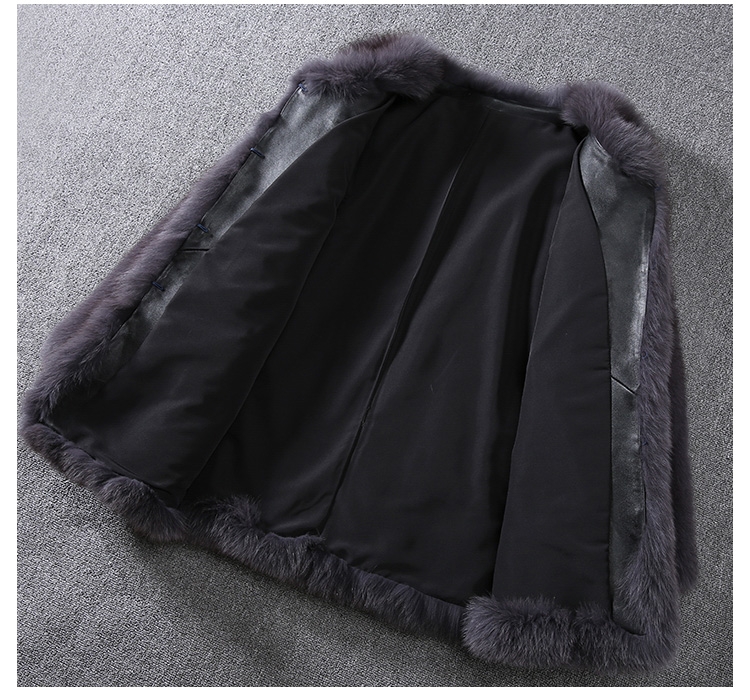 Fox Fur Jacket 268c-4