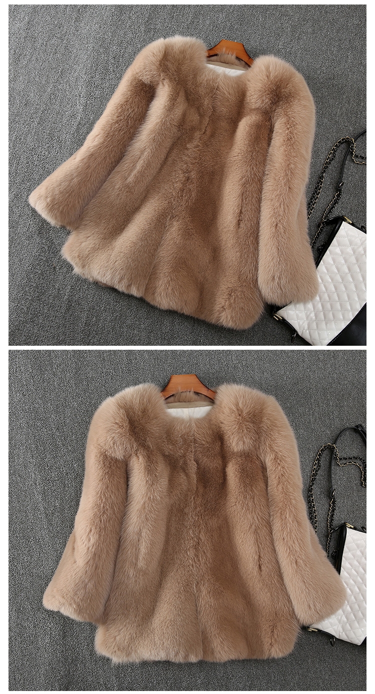 Fox Fur Jacket 268c-2