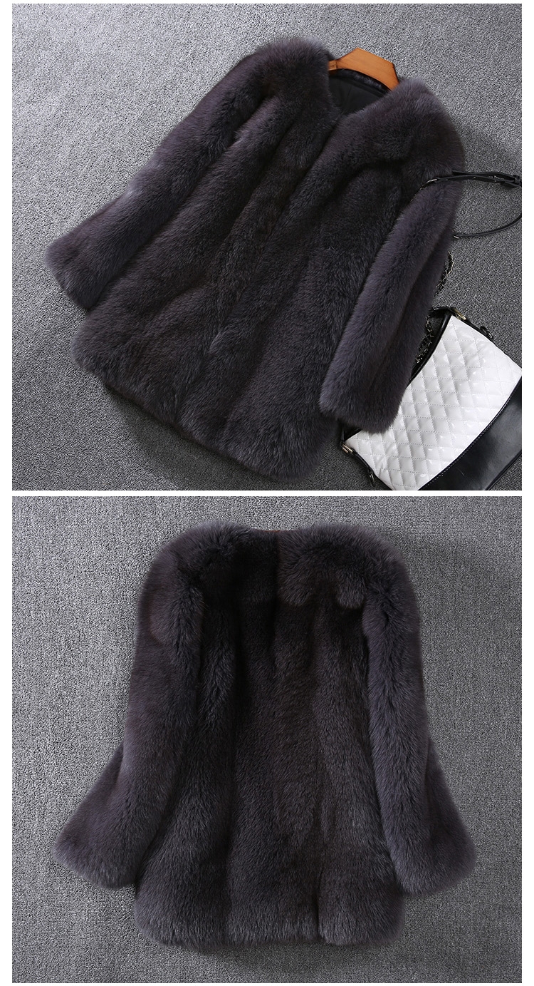 Fox Fur Jacket 268c-3