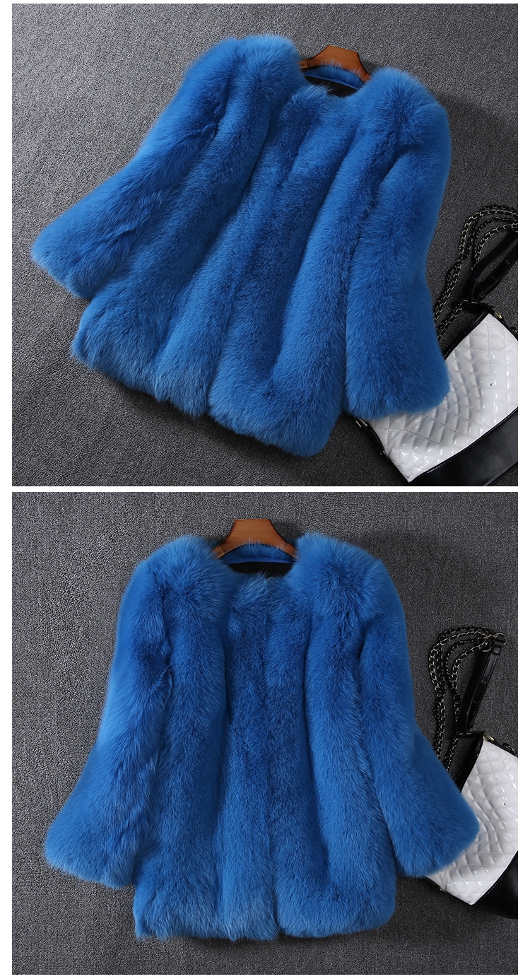 Fox Fur Jacket 268c-1