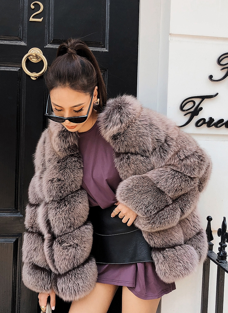 Fox Fur Jacket 269 Details 3