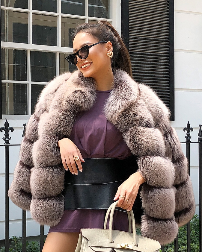 Fox Fur Jacket 269 Details 4