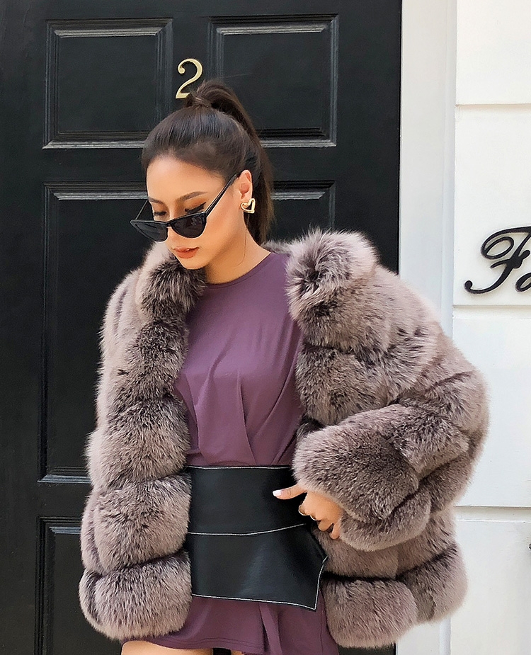 Fox Fur Jacket 269 Details 9