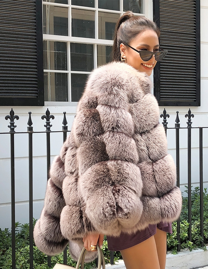 Fox Fur Jacket 269 Details 5