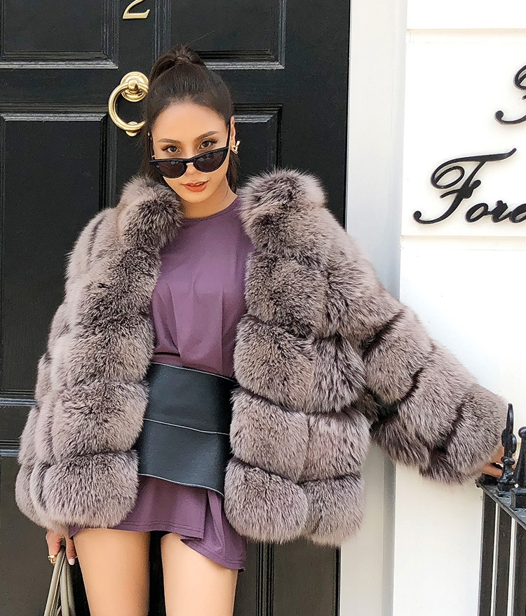 Fox Fur Jacket 269 Details 10