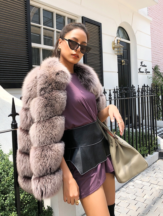Fox Fur Jacket 269 Details 6
