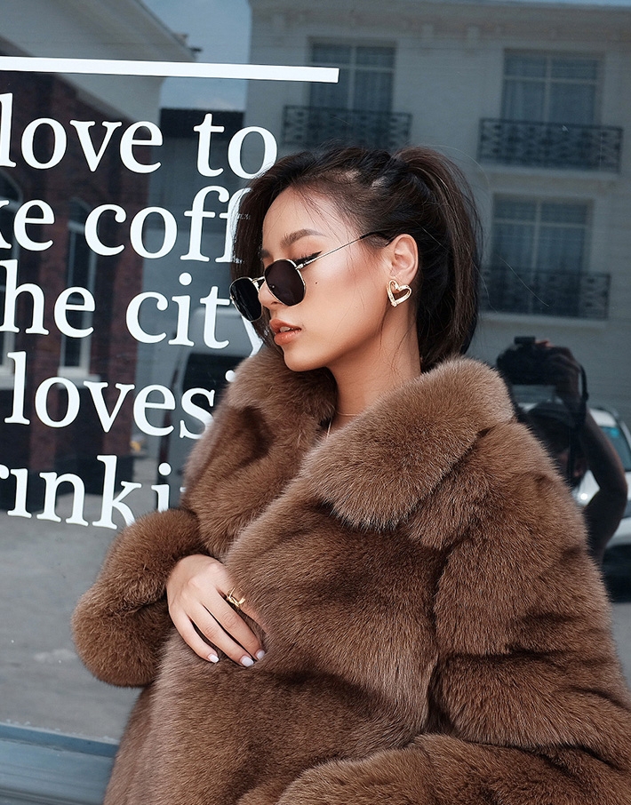 Cropped Fox Fur Jacket 272 Details 8