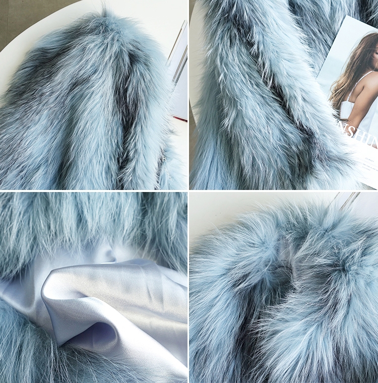 Cropped Knitted Fox Fur Jacket 275 Details 2